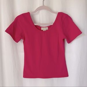 Express tricot sz small Pick stetch short sleeve b